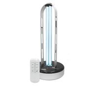 ZKX Lampe UV Stérilisante Puissante 60W/120W - Élimine 99.99% Bactéries & Virus - Mode Ozone/Sans Ozone - Pour Salon/Bureau/Chambre - Disinfection Rapide & Efficace