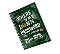 Zkydhbd 1 carnet d'écriture esthétique, couverture à spirale, papier non éblouissant, taille compacte pour fournitures scolaires et de bureau