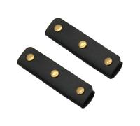 Zkydhbd 1 paire de sangles de sac à main en cuir pratiques avec boucles tendance pour les trajets et les voyages d'affaires, Noir