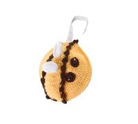 Zkydhbd 1. Pull thermique en crochet pour animal de compagnie Tortue Tenue d'hiver fait à la main avec design lavable mignon en tricot pour reptiles animaux de compagnie