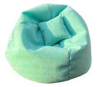 Zkydhbd 2. Canapé de qualité supérieure de la taille d'une poupée avec oreillers en tissu doux pour figurines de 16 cm, décoration de chambre créative, canapé de poupée en tissu doux à collectionner