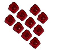 Zkydhbd 2. Touches en polycarbonate conçues en forme de cœur avec clips de couleur anti-rayures et personnalisables pour une utilisation à long terme