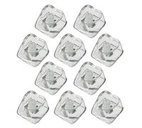 Zkydhbd 2. Touches en polycarbonate conçues en forme de cœur avec clips de couleur anti-rayures et personnalisables pour une utilisation à long terme