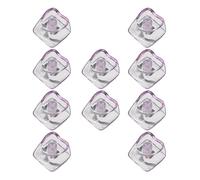 Zkydhbd 2. Touches en polycarbonate conçues en forme de cœur avec clips de couleur anti-rayures et personnalisables pour une utilisation à long terme