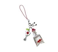 Zkydhbd Accessoire de téléphone mignon sur le thème des poissons - Prise en main confortable - Breloque en résine - Convient comme cadeau