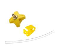 Zkydhbd Adaptateur de tube d'huile - Connecteurs de raccord - Connecteurs de liaison pour vélos - Pour systèmes de freinage de vélos, joints de ligne de carburants