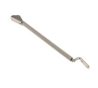 Zkydhbd Ajusteur de ressort de couvercle de hublot de 21,6 cm en acier inoxydable pour couvercle de porte de bateau, accessoires de couverture de support à ressort