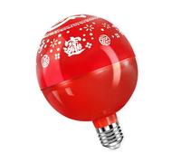 Zkydhbd Ampoule LED avec changement de couleur dynamique pour intérieur ou extérieur Décorations festives Économie d'énergie LED