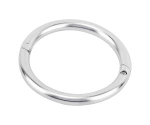 Zkydhbd Anneaux de nez en acier au carbone de grande taille pour blessure antirouille pour une manipulation efficace du bétail