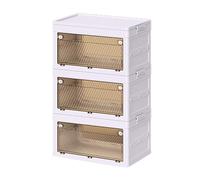 Zkydhbd Armoire de rangement pliable de grande capacité avec cubes pour chambre à coucher, accessoires de rangement