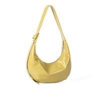 Zkydhbd Arnpit Sac à bandoulière tendance avec poignée supérieure pour femme et fille, jaune, One Size