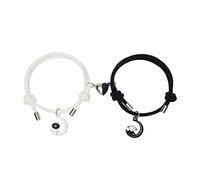 Zkydhbd Attrayant fait à la main en forme de cœur pour couple d'amitié, bracelets de couple pour petit ami et petite amie, taille unique, Comme décrit