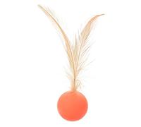 Zkydhbd Balle en caoutchouc pour chien - Balle rebondissante en caoutchouc - 2,5 cm - Jouet interactif à mâcher pour l'ennui