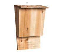 Zkydhbd Boîte à chauve-souris en bois classique à chambre unique pour l'extérieur et