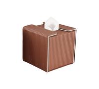 Zkydhbd Boîte à mouchoirs carrée décorative élégante en plusieurs couleurs pour ajouter de l'élégance à votre espace en cuir PU
