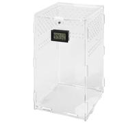 Zkydhbd Boîte d'alimentation transparente pour reptiles - Bonne ventilation - Habitat acrylique pour mille-pattes araignées serpent