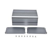 Zkydhbd Boîtier électronique en alliage d'aluminium anodisé 55 x 95 x 130 mm Résistance pour étanchéité industrielle Blindage Dissipation de chaleur Shell