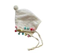 Zkydhbd Bonnet fœtal doux et confortable pour bébé - Bonnet tendance pour nourrissons - Avec attaches au menton - Coupe-vent pour le printemps et l'automne, Little Love., taille unique