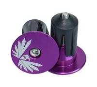 Zkydhbd Bouchons d'extrémité de tige de vélo en aluminium résistant aux chocs - Extension universelle - Protection contre la poussière - Composant de cyclisme - Installation simple