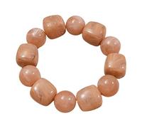 Zkydhbd Bracelet artistique à paillettes pour femme en polyacrylate fin perles carrées et rondes lisses confortables à porter au quotidien, taille unique, Comme décrit