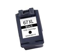 Zkydhbd Cartouche haute capacité 67XL noir/couleur pour modèles d'imprimantes multiples 2723 2721 2330 4122 Solution d'impression longue durée Imprimante haute capacité