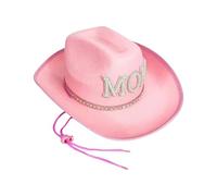 Zkydhbd Chapeau de soleil à large bord pour fête prénatale, révélation du sexe, événement, couvre-chef, confortable, respirant, cadeau d'anniversaire, papa, maman, D, taille unique