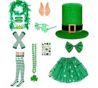 Zkydhbd Chapeau panama leprechaun couvre-chef jupe pour femme homme accessoires photo western pour homme femme unisexe porter chapeau Fedoras chapeaux pour femmes, hommes et enfants, b, taille unique