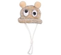 Zkydhbd Chapeau tricoté à la main pour petit animal de compagnie mignon petit hamster pour perroquets, serpents, cochons d'Inde, costume vraiment minuscule