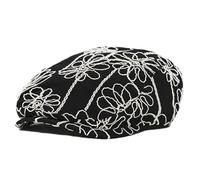 Zkydhbd Chapeau vintage pour femme fille tendance années 2000 pilote de baseball fille tous assortis chapeau unisexe résistant au soleil, Noir , Taille unique