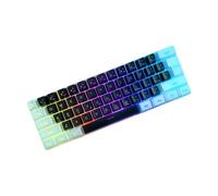 Zkydhbd Clavier de jeu mécanique rétroéclairé à LED 61 touches pour ordinateur portable, PC, travail de bureau, silencieux, portable