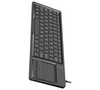 Zkydhbd Clavier USB professionnel 78 haute sensibilité avec pavé tactile et pavé numérique pour un usage industriel, clavier de bureau