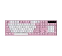 Zkydhbd Claviers ergonomiques à fils avec éclairage rétroéclairé et anti-ghosting pour les amateurs de jeux vidéo anti-éclaboussures