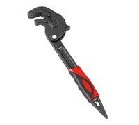 Zkydhbd Clé à extrémité ouverte multifonctionnelle réglable à verrouillage automatique rapide Collier de serrage en acier au carbone pour tuyau d'eau Clé industrielle manuelle en acier