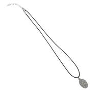 Zkydhbd Collier avec pendentif en forme de carte de tarot en acier inoxydable avec motifs Sunburst pour les amateurs de mode et les styles mystiques, as show, Métal