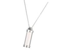 Zkydhbd Collier avec pendentif urne funéraire pour le stockage des cendres avec ouverture à l'eau - Bijoux commémoratifs pour cendres