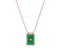 Zkydhbd Collier réglable avec pendentif carte de tarot occulte - Accessoires pour déclaration de mode personnalisée, as show, Cuivre