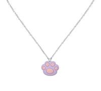 Zkydhbd Collier tendance avec pendentif patte de patte rétro collier simple collier réglable pour fête au quotidien, as show, Alliage + plastique