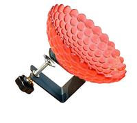 Zkydhbd Compacts Garden Bain d'oiseaux Plastomère Métal Assemblage simple Favorise l'habitat de la faune sauvage pour les amoureux de la faune sauvage Bain d'extérieur