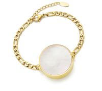 Zkydhbd Compagnon de rouge à lèvres portable avec breloque coquillage en acier inoxydable pour un port facile lors des journées bien remplies. Chaîne élégante, taille unique, Comme décrit