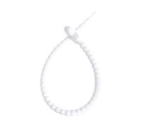 Zkydhbd Corde en silicone colorée en forme d'étoile à cinq branches de 22 cm pour bijoux, chaînes, accessoires, étiquettes de robe, corde de données, bande de liaison autobloquante, taille unique