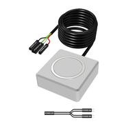 Zkydhbd Cordon d'extension de bouton d'alimentation pour ordinateur avec compatibilité universelle pour les configurations de bureau à domicile et de bureau, pas d'outils nécessitant plusieurs marques