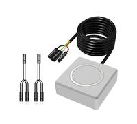 Zkydhbd Cordon d'extension de bouton d'alimentation pour ordinateur avec compatibilité universelle pour les configurations de bureau à domicile et de bureau, pas d'outils nécessitant plusieurs marques