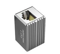 Zkydhbd Coupleur RJ45 blindé Cat7 10 Gbps Ethernet Connecteur haute vitesse pour bureau/centres de données et coupleur Ethernet stable