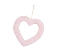 Zkydhbd Couronne en forme de cœur à suspendre - Ajoute une touche de romantisme à la Saint-Valentin ou à un festival