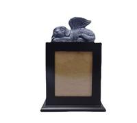 Zkydhbd Créez un lieu de souvenir spécial pour votre animal de compagnie disparu avec cette urne funéraire en bois pour préserver de beaux souvenirs