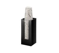 Zkydhbd Distributeur de tasses en acrylique de tailles multiples - Design compact - Accès pour refroidisseurs d'eau - Organisateurs de tasses en acrylique