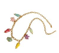 Zkydhbd Dopamine Inspire Bracelet de perles en céramique colorées pour améliorer l'humeur et mettre en valeur la personnalité unique des femmes à la mode, as show, Perles