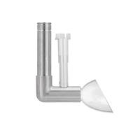 Zkydhbd Écumoire entrée et sortie de tuyau pour empêcher l'eau des résidus d'huile, surfaces d'eau pratiques, accessoire de filtre efficace, outil d'entretien pour aquarium