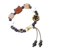 Zkydhbd Élégant bracelet en céramique pour chien avec cordon tissé unique pour l'individualité et l'expression créative tendance, taille unique, Comme décrit