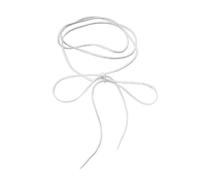 Zkydhbd Élégant collier ras du cou long cravate élégant chaîne de cou avec nœud papillon pendentif accessoire pour femmes à la mode, as show, Velours coréen